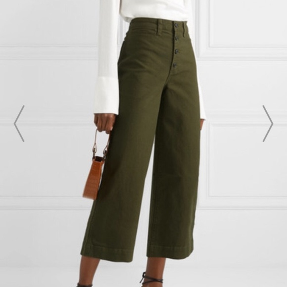 Madewell Emmett Crop Wide Pants